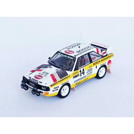 AUDI SPORT QUATTRO 14 WALTER MAYER/HARALD GOOTLIEB RALLYE STEIERMARK 1985