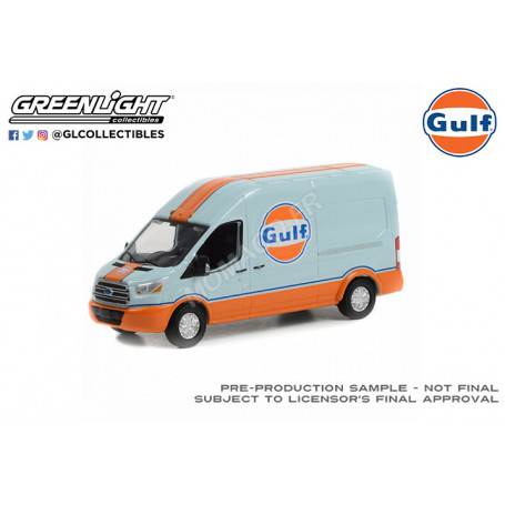 FORD TRANSIT LWB TOIT SURELEVE 2019 "GULF"
