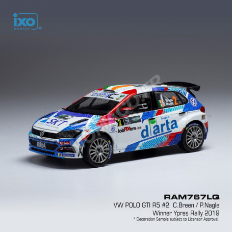 VOLKSWAGEN POLO GTI R5 2 BREEN/NAGLE RALLYE YPRES 2019