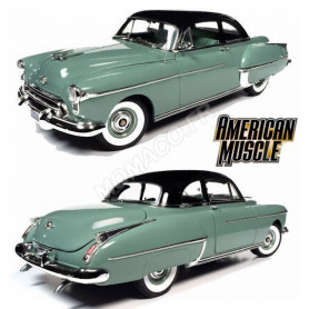 OLDSMOBILE 88 HOLIDAY COUPE 1950 VERT/NOIRE