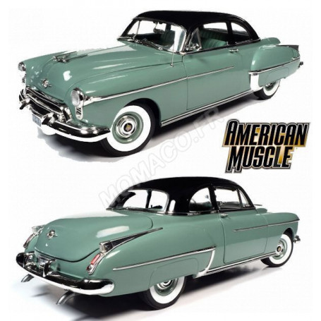 OLDSMOBILE 88 HOLIDAY COUPE 1950 VERT/NOIRE