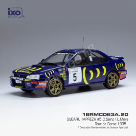 SUBARU IMPREZA 555 5 SAINZ/MOYA TOUR DE CORSE 1995 (EPUISE)