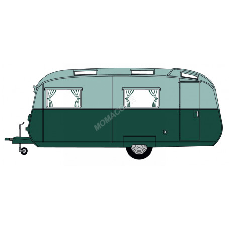 CARAVANE CONTINENTAL VERT 2 TONS