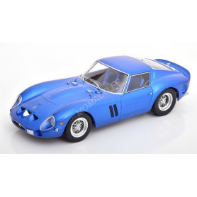 FERRARI 250 GTO 1962 BLEU (AVEC DECALQUES 17 LE MANS - 24 SEBRING)