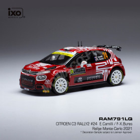 CITROEN C3 RALLY 2 24 CAMILLI/BURESI RALLYE MONTE CARLO 2021