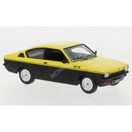 OPEL KADETT C COUPE GT/E 1976 JAUNE/NOIR