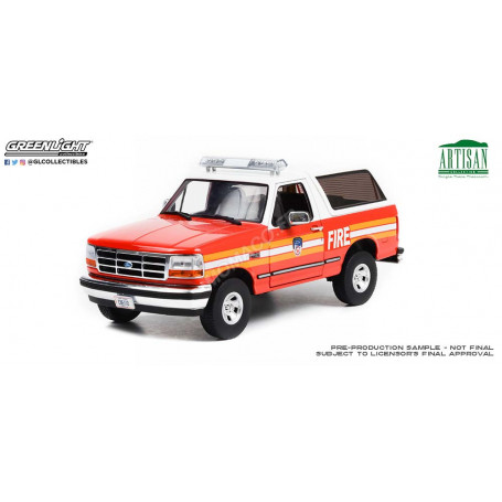 FORD BRONCO 1996 "FDNY - THE OFFICIAL FIRE DEPARTMENT OF NEW-YORK"