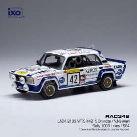 LADA 2105 VFTS 42 BRUNDZA/NEYMAN RALLYE DES 1000 LACS 1984