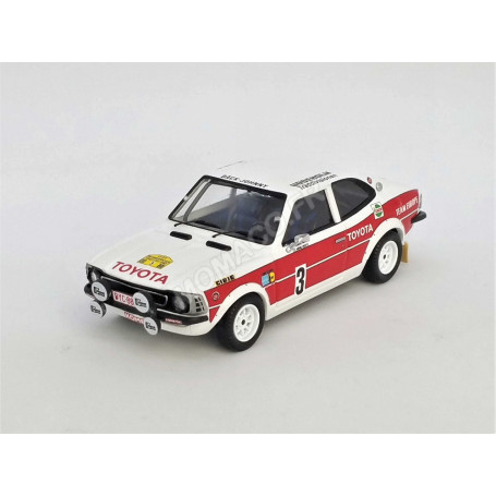 TOYOTA COROLLA LEVIN 3 HANNU MIKKOLA/ARNE HERTZ RALLYE DE SUEDE 1977