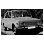 WARTBURG 353 1967 BLEU CLAIR