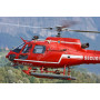 AEROSPATIALE AS 350 ECUREUIL SECURITE CIVILE ROUGE VERSION TREUIL