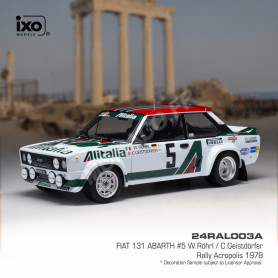 FIAT 131 ABARTH 5 ROHRL/GEISTDORFER RALLYE ACROPOLIS 1978