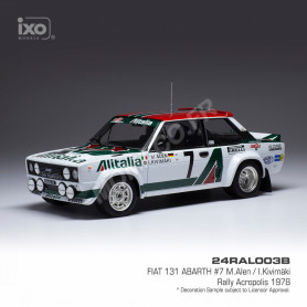 FIAT 131 ABARTH 7 ALEN/KIVIMAKI RALLYE ACROPOLIS 1978
