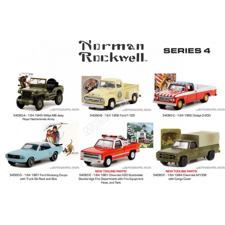 COFFRET 6 NORMAN ROCKWELL - SERIES 4