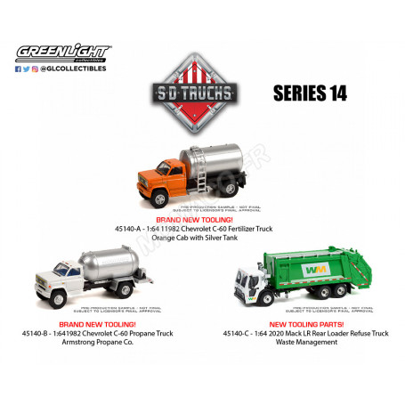 COFFRET 2x3 SD TRUCKS - SERIES 14 (EPUISE)