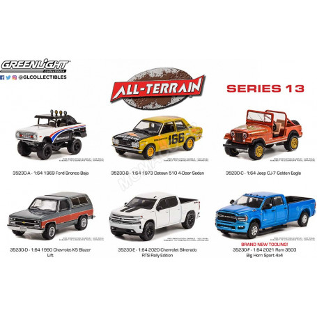 COFFRET 6 ALL TERRAIN COLLECTION - SERIES 13