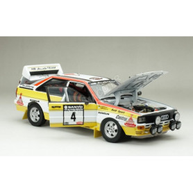 AUDI QUATTRO A2 4 MIKKOLA/HERTZ RALLYE NOUVELLE ZELANDE 1984