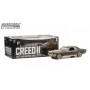 FORD MUSTANG COUPE 1967 "CREED II (2018) - ADONIS CREED" NOIR MATT AVEC BANDES BLANCHES SALIE