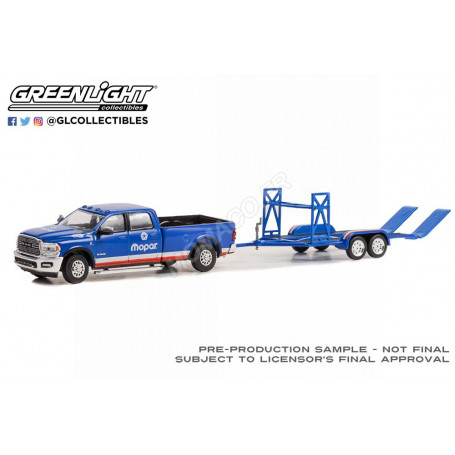 DODGE RAM 2500 LARAMIE 2020 AVEC REMORQUE PLATEAU "MOPAR"