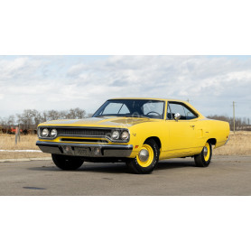 PLYMOUTH ROAD RUNNER 1970 JAUNE "LEMON TWIST" INDIANAPOLIS 2021