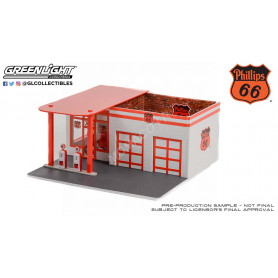 MECHANIC'S CORNERS - SERIES 9 "POMPE A ESSENCE VINTAGE - PHILLIPS 66"