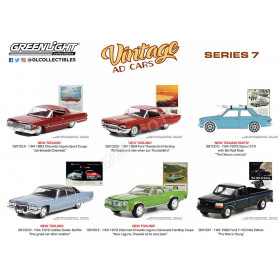 COFFRET 6 VINTAGE AD CARS - SERIES 7