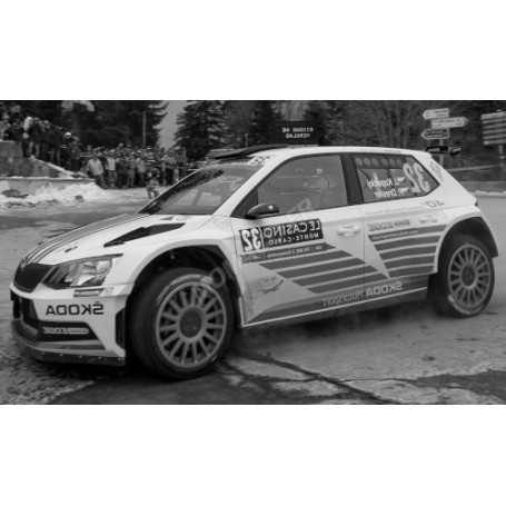 SKODA FABIA R5 32 KOPECKY/DRESLER RALLYE MONTE CARLO 2017