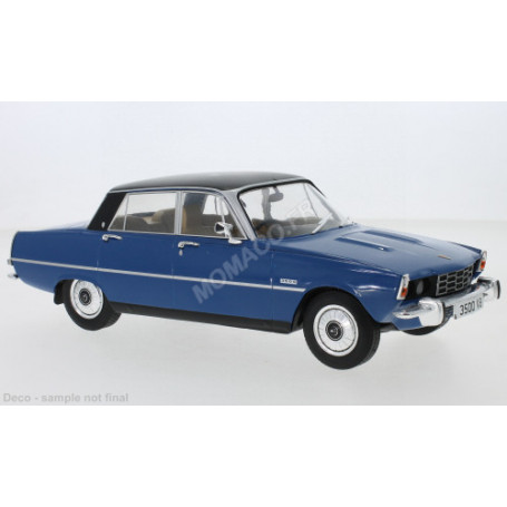 ROVER 3500 (P6) 1974 BLEU/NOIR