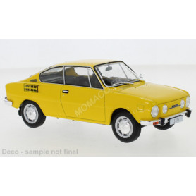 SKODA 110R 1971 JAUNE