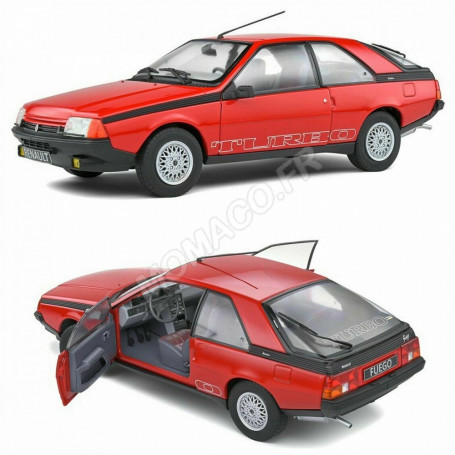 RENAULT FUEGO TURBO 1980 ROUGE
