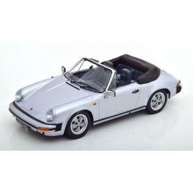 PORSCHE 911 3.2 CABRIOLET AVEC TOIT AMOVIBLE 1988 GRIS ARGENT