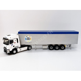 RENAULT T HIGH BENNE CEREALIERE "TRANSPORT PEIGNE"