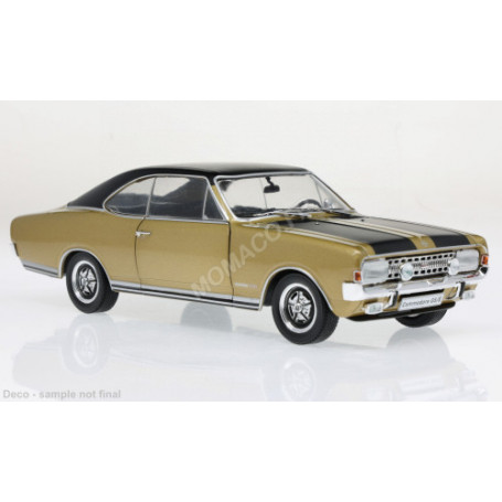 OPEL COMMODORE A GS/E COUPE NOIR/OR
