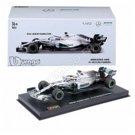 MERCEDES-BENZ F1 W10 44 LEWIS HAMILTON 2019 (PACKAGING PREMIUM)