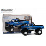 FORD F-250 MONSTER TRUCK "MIDWEST FOUR WHEEL DRIVE & PERFORMANCE CENTER" 1974 (PNEUS 48 POUCES)