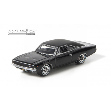 DODGE CHARGER R/T 1968 NOIR