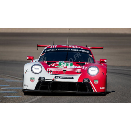 PORSCHE 911 RSR 91 LE MANS 2020 ROUGE