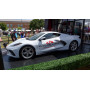CHEVROLET CORVETTE C8 STINGRAY COUPE 2022 BLANC "RON FELLOWS - PERFORMANCE DRIVING SCHOOL"