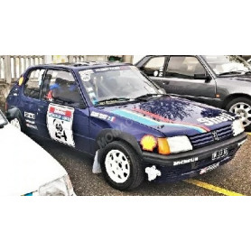 PEUGEOT 205 24 RALLYE PTS TOUR DE CORSE 1990 BLEUE
