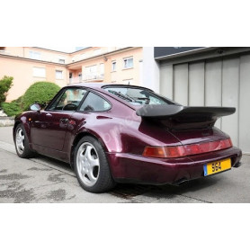 PORSCHE 964 TURBO 3.6 1991 BORDEAUX "STERNRUBIN"