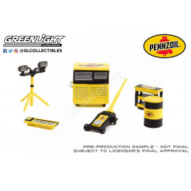 OUTILS D'ATELIER SHOP TOOL ACCESSORIES - SERIE 5 "PENNZOIL"