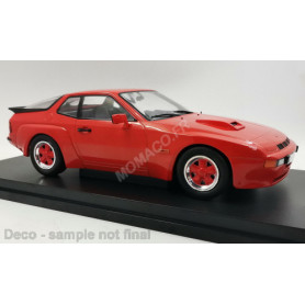 PORSCHE 924 CARRERA GT 1981 ROUGE AVEC JANTES ROUGES