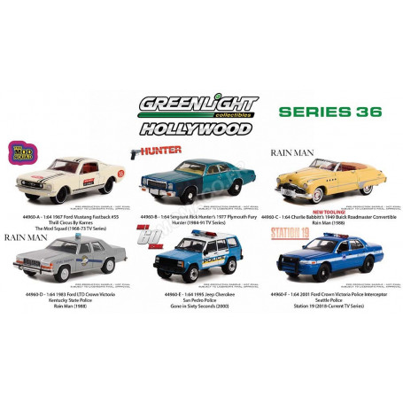 COFFRET 6 SERIES D'HOLLYWOOD - SERIES 36