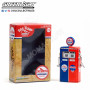 POMPE A ESSENCE DOUBLE TOKHEIM 350 TWIN 1954 "CHEVRON SUPREME" (EPUISE)