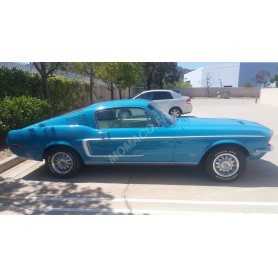 FORD MUSTANG FASTBACK 1968 "FORD RAINBOW OF COLORS - WEST COAST USA SPECIAL EDITION MUSTANG" BLEUE