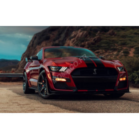 FORD MUSTANG SHELBY GT500 2020 ROUGE "RAPID RED"