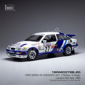 FORD SIERRA RS COSWORTH 27 MCRAE/RINGER RALLYE RAC 1989