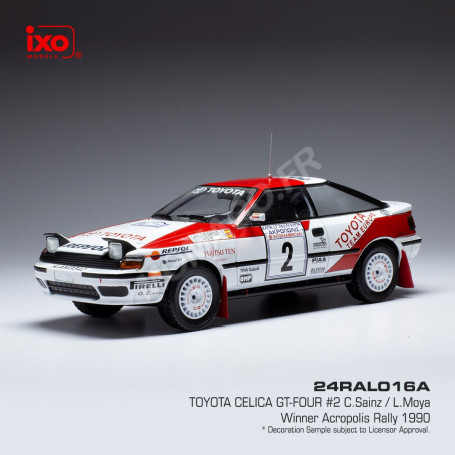 TOYOTA CELICA GT-FOUR 2 SAINZ/MOYA RALLYE ACROPOLIS 1990