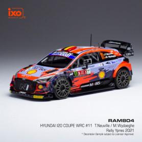 HYUNDAI I20 COUPE WRC 11 NEUVILLE/WYDAEGHE RALLYE YPRES 2021
