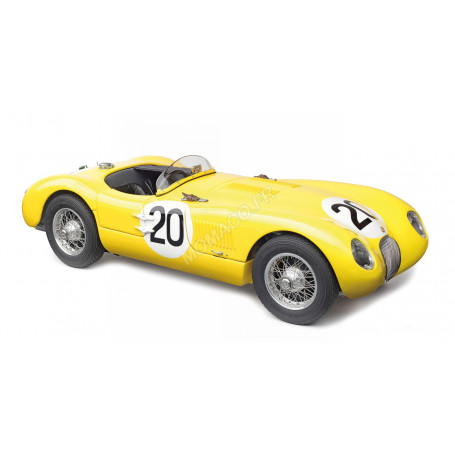 JAGUAR C-TYPE 20 ROGER LAURENT/CHARLES DE TORNACO 24H FRANCE LE MANS 1953